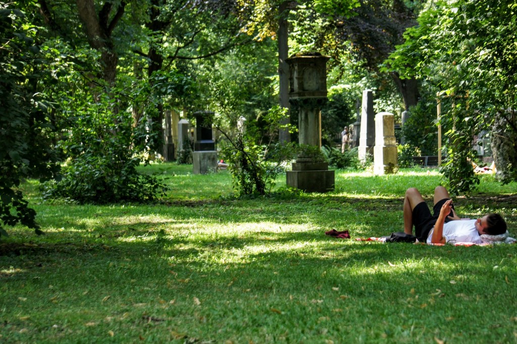 Der Alte Nordfriedhof dient heute als Parkanlage