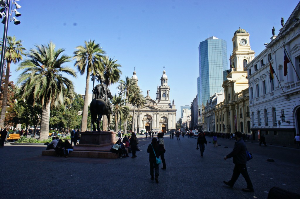 Santiago plaza de armas