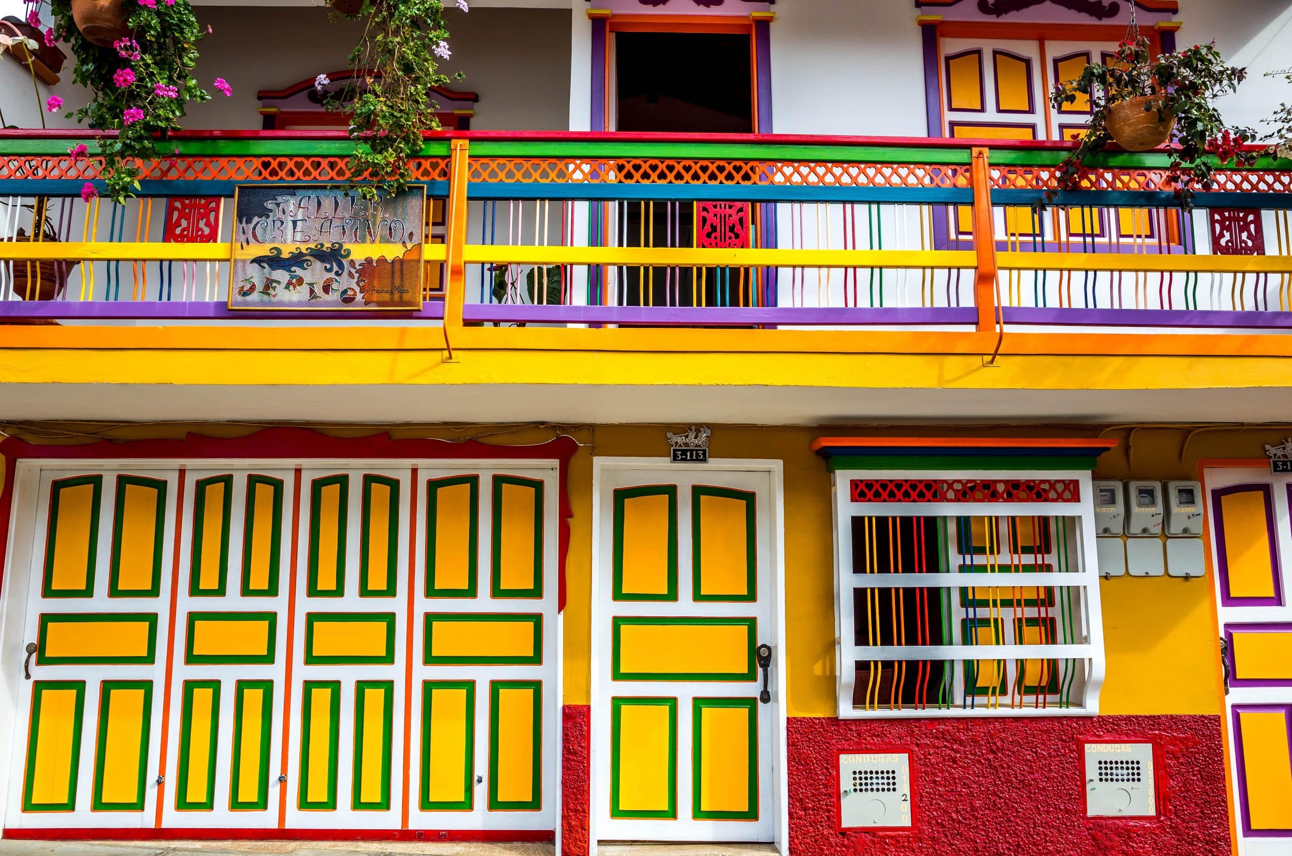 Colorful House in Jerico