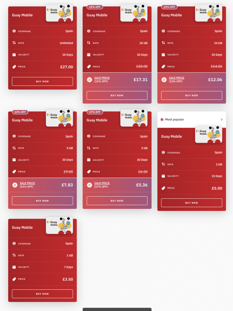 best eSIM Spain
